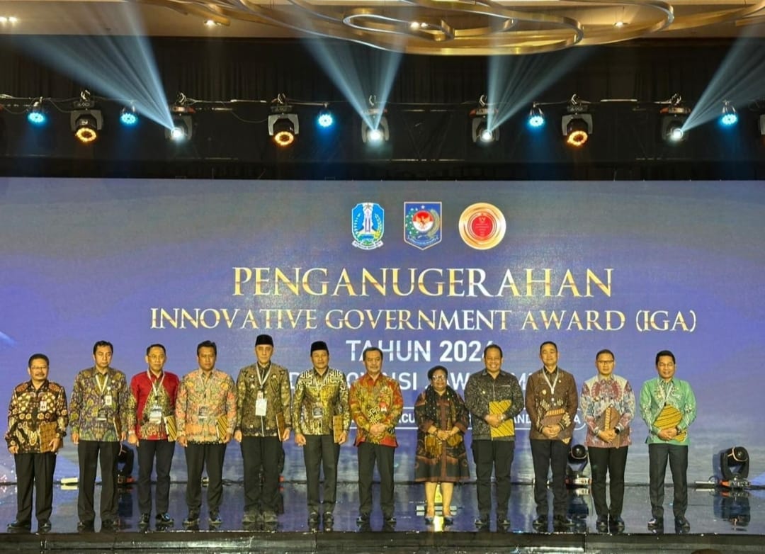 Pemkab Mimika Raih Penghargaan Innovative Government Award 2024